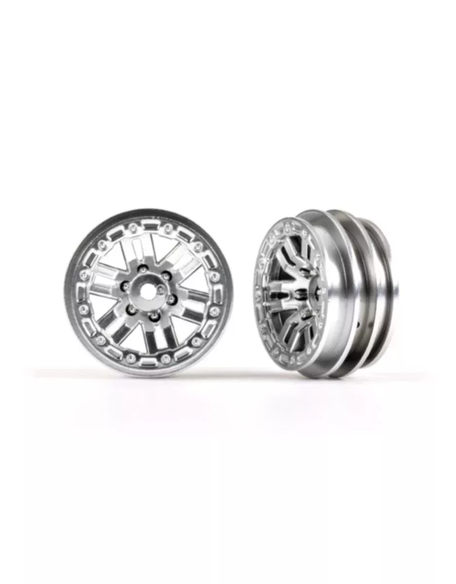 1.0″ Wheels (Satin chrome)