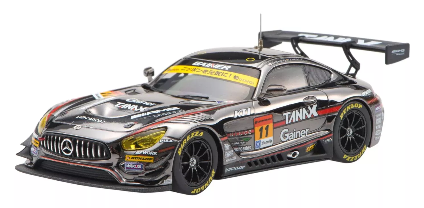 エブロ1/43 Gainer Tanax Amg Gt3 Super Gt Gt300 2016 No.11 Finished Product