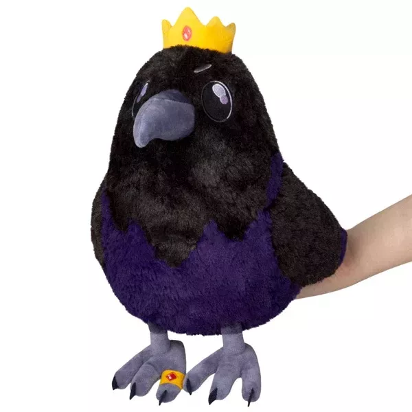 10″ Mini Squishable King Raven