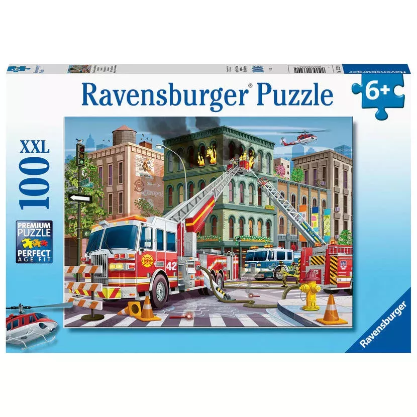 100 pc Puzzle – Fire Truck Rescue