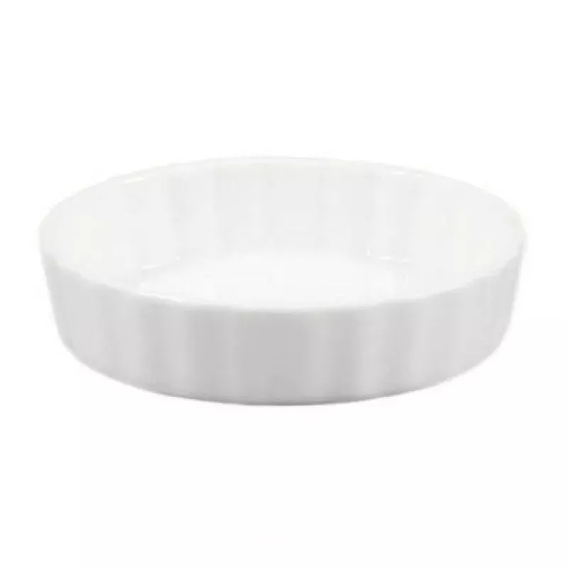 10in Quiche Dish - White