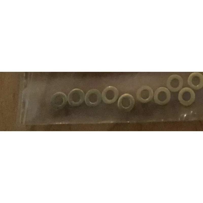 14BA WASHERS Brass Qty 10