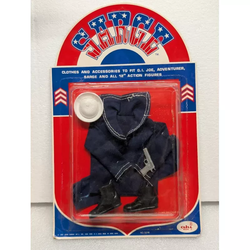 1972 AHI Sarge 12" 1:6th scale G.I. Joe Outfit SAILOR MOC VINTAGE