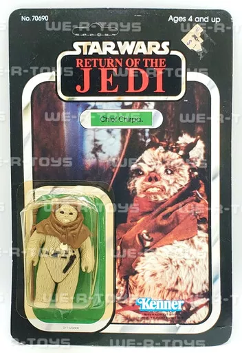 1983 Kenner Star Wars ROTJ Return of the Jedi Chief Chirpa Action Figure 70690
