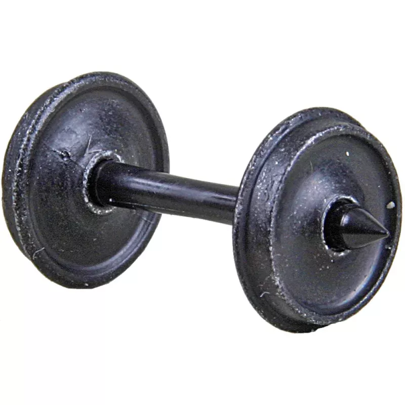 #532 HO Scale 36 Diameter Smooth Back Metal Code 88 Semi-Scale Wheels - Freight and Passenger Kadee