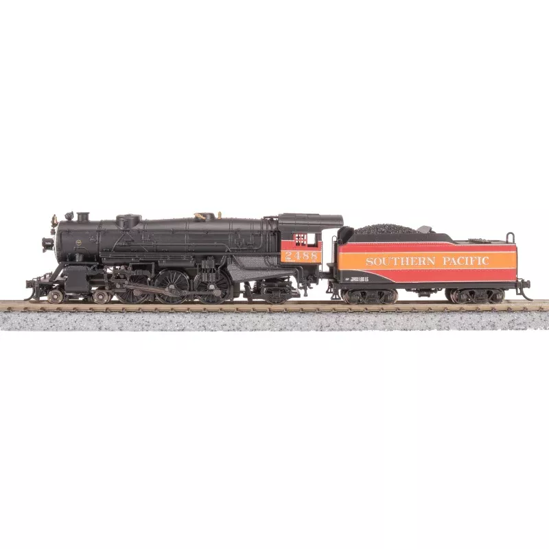7989 Heavy Pacific 4-6-2, SP 2488, Daylight Fantasy Scheme, Paragon4 Sound/DC/DCC, N