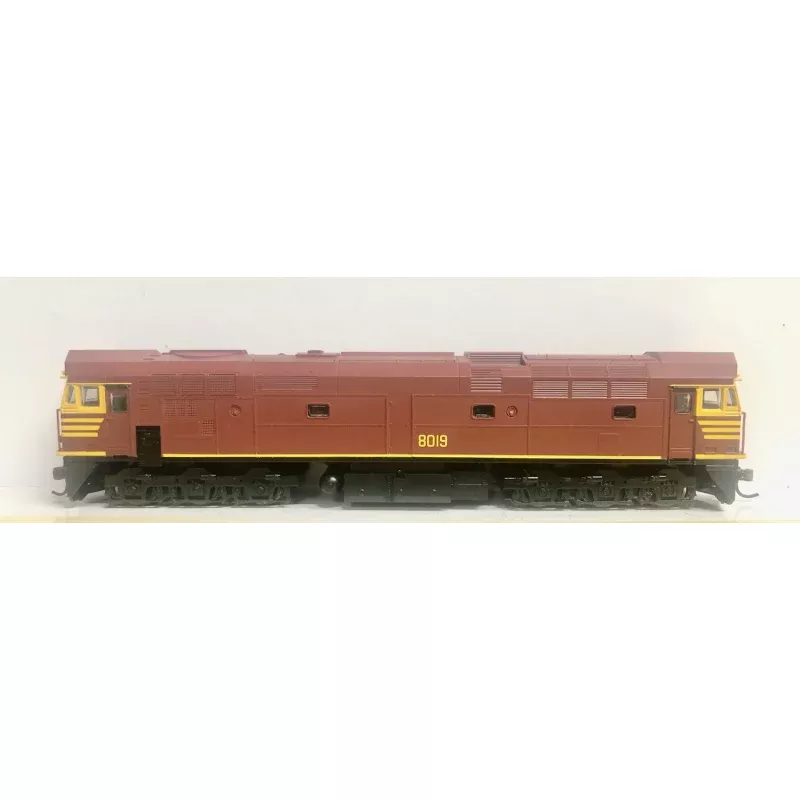 80 Class - 8019 Indian Red NSWR Locomotive with Kadee couplers -2nd Hand AUSTRAINS MODELS