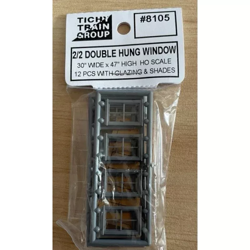 #8105 TICHY TRAIN GROUP - 2/2 Double Hung Window