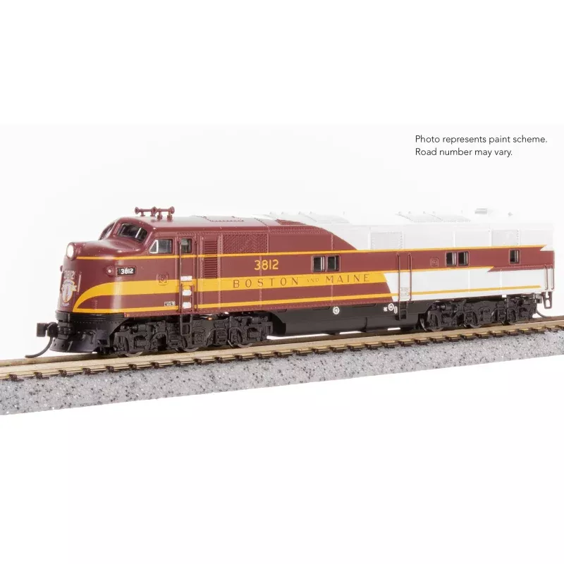 8790 EMD E7A, BM 3812, As-Delivered, No-Sound / DCC-Ready, N