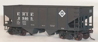 Accurail 2565 HO Scale USRA 55 Ton 2 Bay Open Hopper Kit Erie