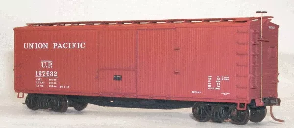 Accurail 3398 HO Scale 40' Double Sheath Boxcar Kit 3 Pack Union Pacific UP