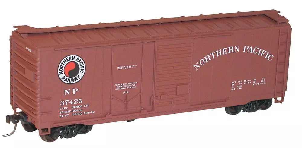 Accurail 3817 HO Scale 40' Combo Door Boxcar Kit Northern Pacific NP
