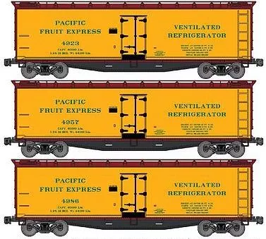 Accurail 48474 HO Scale 40' Wood Reefer Kit Pacific Fruit Express
