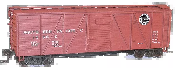 Accurail 71121 HO Scale 40' Single Sheath Boxcar Kit Southern Pacific SP