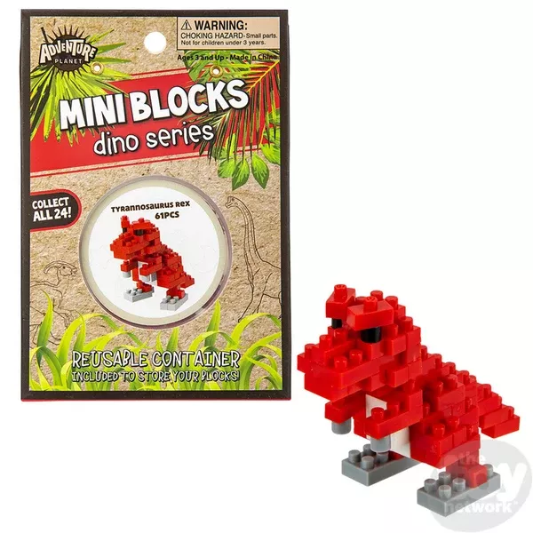 Adventure Planet Mini Blocks Animal Series T-Rex Building Set