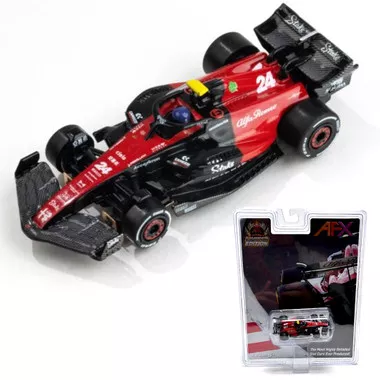 AFX 22084 2023 Alfa Romeo FY-24 Limited Edition F1 Collection HO Scale Slot Car