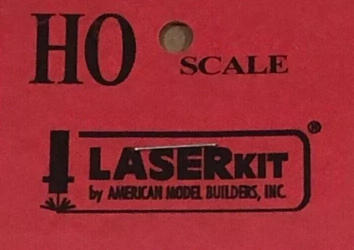 American Model Builders 366 HO Scale Green Window Shades Branchline Single Window Coach