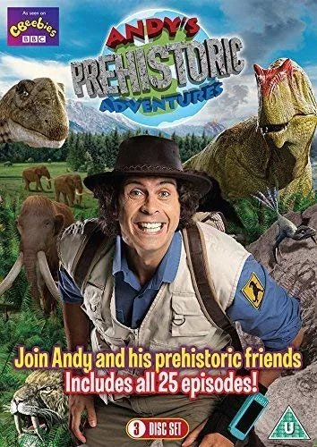 Andy's Prehistoric Adventures - The Complete Series (3 DVD Set All 25 Episodes)
