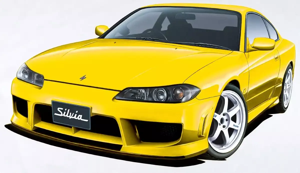 AOSHIMA - 04210 Nissan Silvia S15 Spec.R Aero Version Super Detail 1/24 Scale Kit