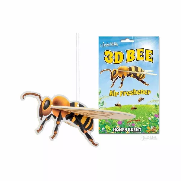 Archie McPhee 3D Bee Honey Scent Air Freshener