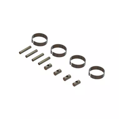 ARRMA ARA311150 CVD Driveshaft Metal Fittings for 1/10 4S Kraton / Outcast
