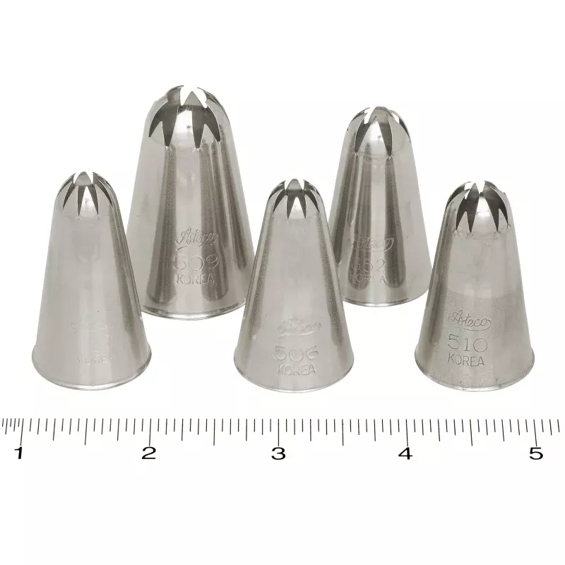 Ateco Pastry Tube Closed Star #510 x 1 unit