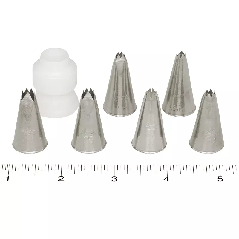 Ateco Pastry Tube Star Leaf #74 x 1 unit