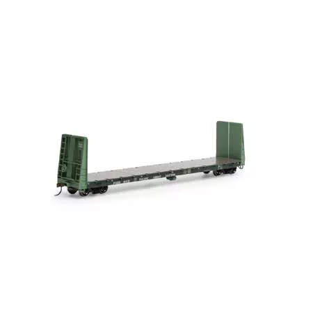 Athearn 17078 HO Scale 60' Bulkhead Flatcar PGE 16021