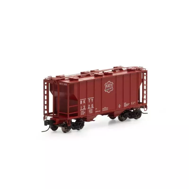 Athearn 17253 N, PS 2600 2-Bay Covered Hopper, MKT, 1326