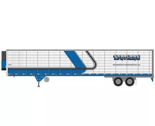 Athearn 26757 HO Scale 53' Utility Reefer Trailer Northern Refrigerated 53186