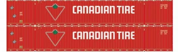 Athearn 28535 HO Scale 60' Intermodal (Singamas) Container Canadian Tire CDAU