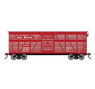 Athearn 75998 HO Scale 40' Stock Car Great Northern GN 55755