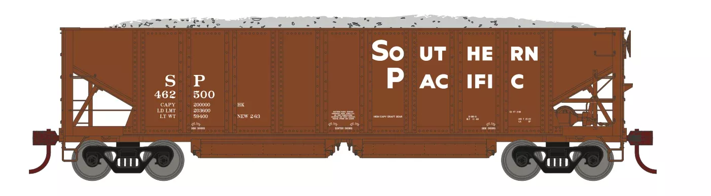 Athearn 7646 HO Scale 40' Ballast Hopper Southern Pacific SP