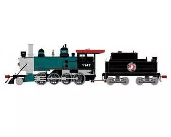 Athearn 84980 HO Scale 2-8-0 Steam Loco Great Northern GN 1147