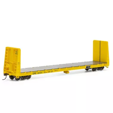 Athearn ATH17231 60' Bulkhead Flat Car - Oregon, Pacific & Eastern #16004 HO Scale