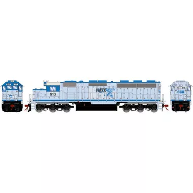 Athearn ATHG65714 SD45-2 Helm Atlantic #913 Locomotive HO Scale