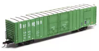 Athearn Genesis G76354 HO Scale 60′ Auto Parts Boxcar Chicago Burlington & Qunicy CB&Q 9849