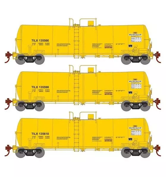 Athearn RTR 16398 HO Scale 16k Clay Slurry Tank Car Trinity TILX
