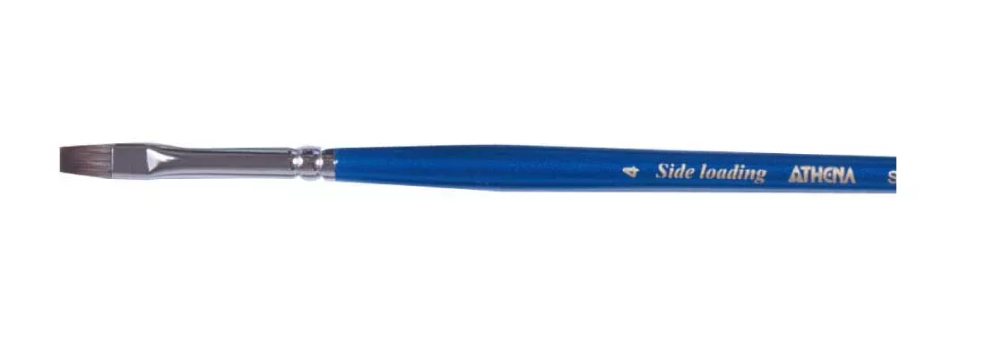Athena Side Loading Flat 7010 Series #4 Brush