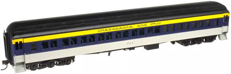 Atlas 20001715 HO Scale Paired Window Coach Chesapeake & Ohio C&O 716