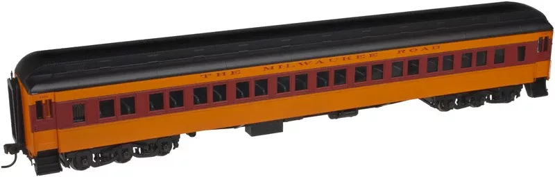 Atlas 20001716 HO Scale Paired Window Coach Milwaukee Road MILW 3353