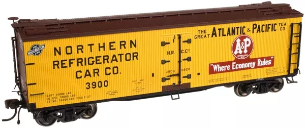 Atlas 20002003 HO Scale 40' Wood Reefer A&P NRCC 3900