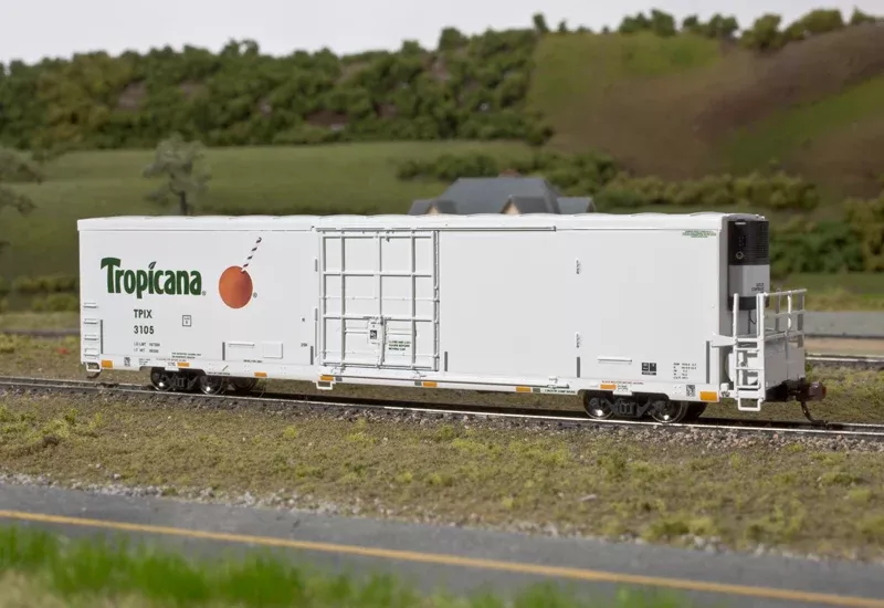 Atlas Master 50006566 N Scale Trinity 64' Reefer Tropicana TPIX 3187