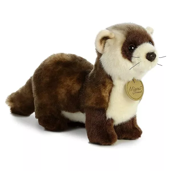 Aurora Miyoni Black Footed Ferret 10.5 Inch Plush