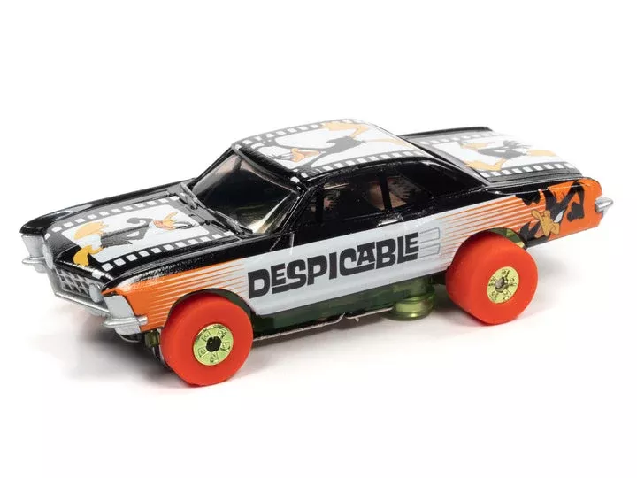 Auto World 363 HO Scale Thunderjet Ultra-G Looney Toons 1963 Buick Riviera Daffy Duck Slot Car