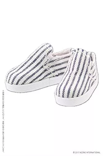 AZONE Akt134-Blk Pns Slippon Black Stripe