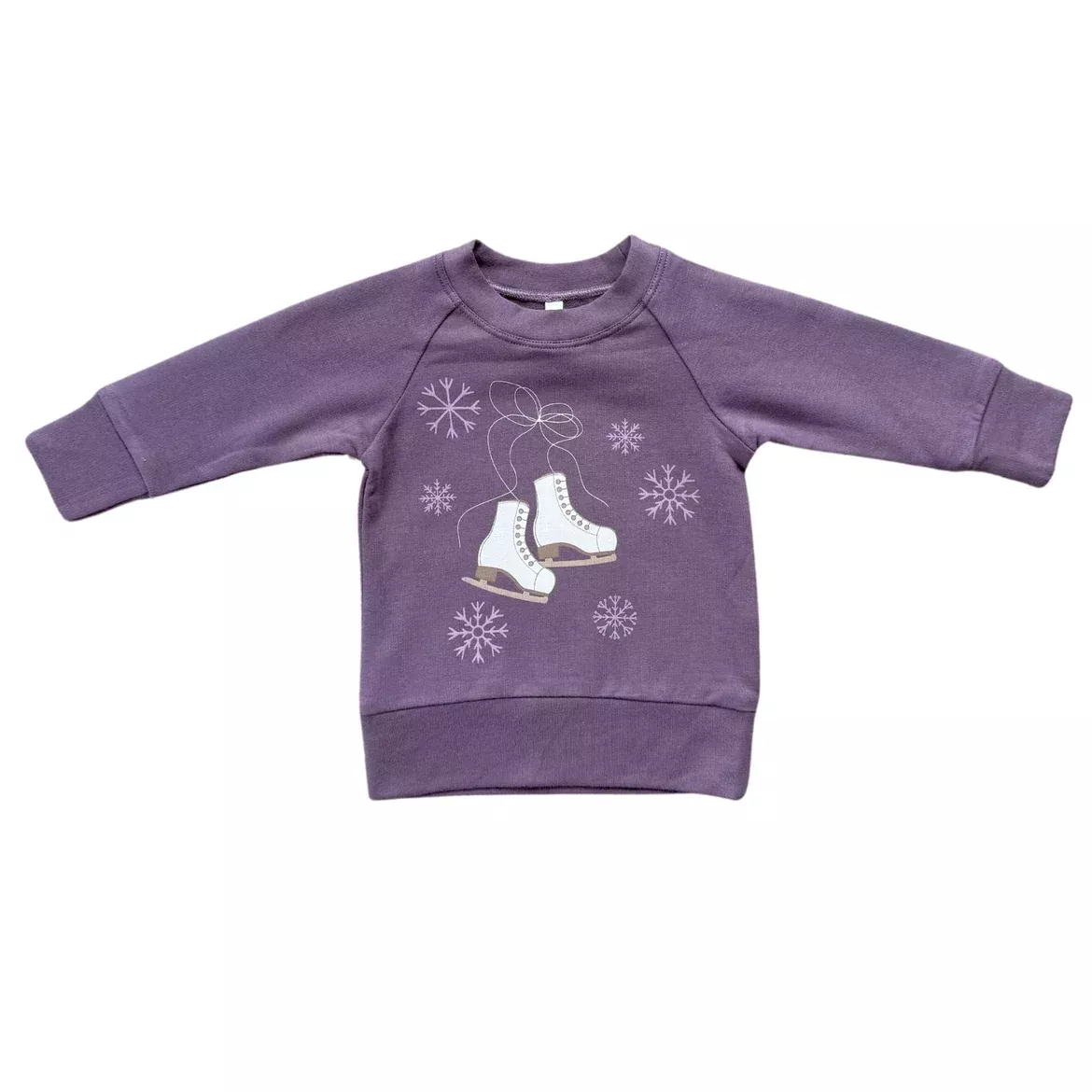 Babysprouts Raglan Sweatshirt – Ice Skates