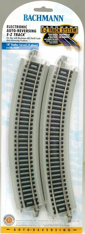 Bachmann 44549 HO Scale E-Z Track Reversing 18" Curve