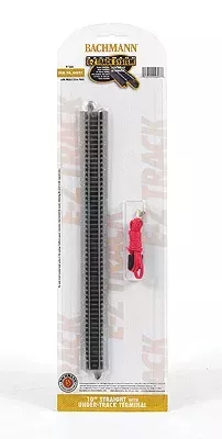 Bachmann 44897 N Scale E-Z Track 10″ Terminal Track with Under Track Power
