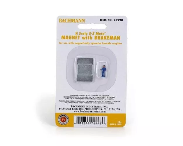 Bachmann 78998 N EZ Mate Uncoupling Magnet w/Brakeman